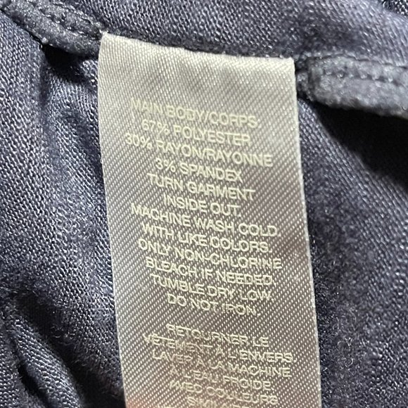 Women's Z by Zella Workout Shirt Gray Slub Knit Cutout Racerback Long Sleeve M - Picture 5 of 5